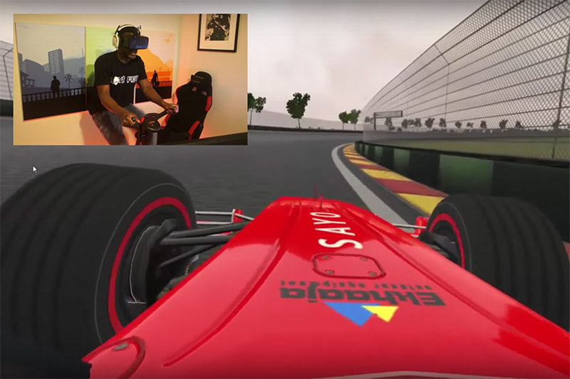 Kevin la Sean Tries VirZOOM